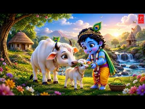 छोटी छोटी गैया छोटे छोटे ग्वाल। Choti Choti Gaiya Chote Chote Gwal। #kanha #krishna #krishnabhajan