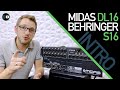 Midas dl16 stage box  behringer s16 stage box tutorial