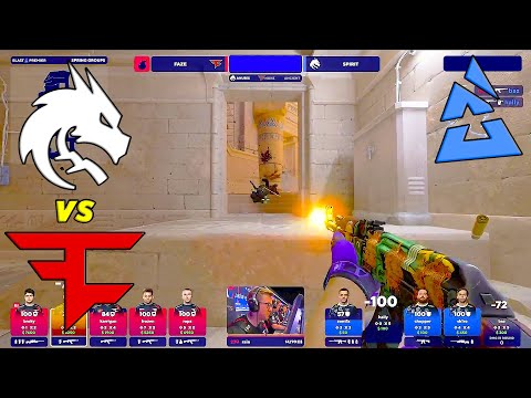 МАТЧ НА ВЫЛЕТ!! - Team Spirit vs FaZe Clan | Blast Premier Spring Groups 2024