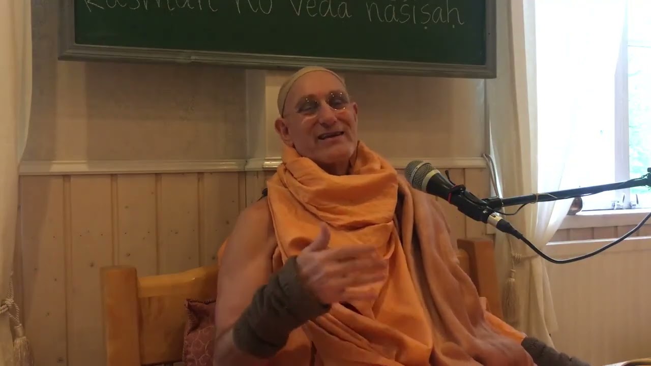 Leadership Sanga 2019 Finland Day2 Part1 - H.H. Bhaktividyā Pūrṇa Mahārāja