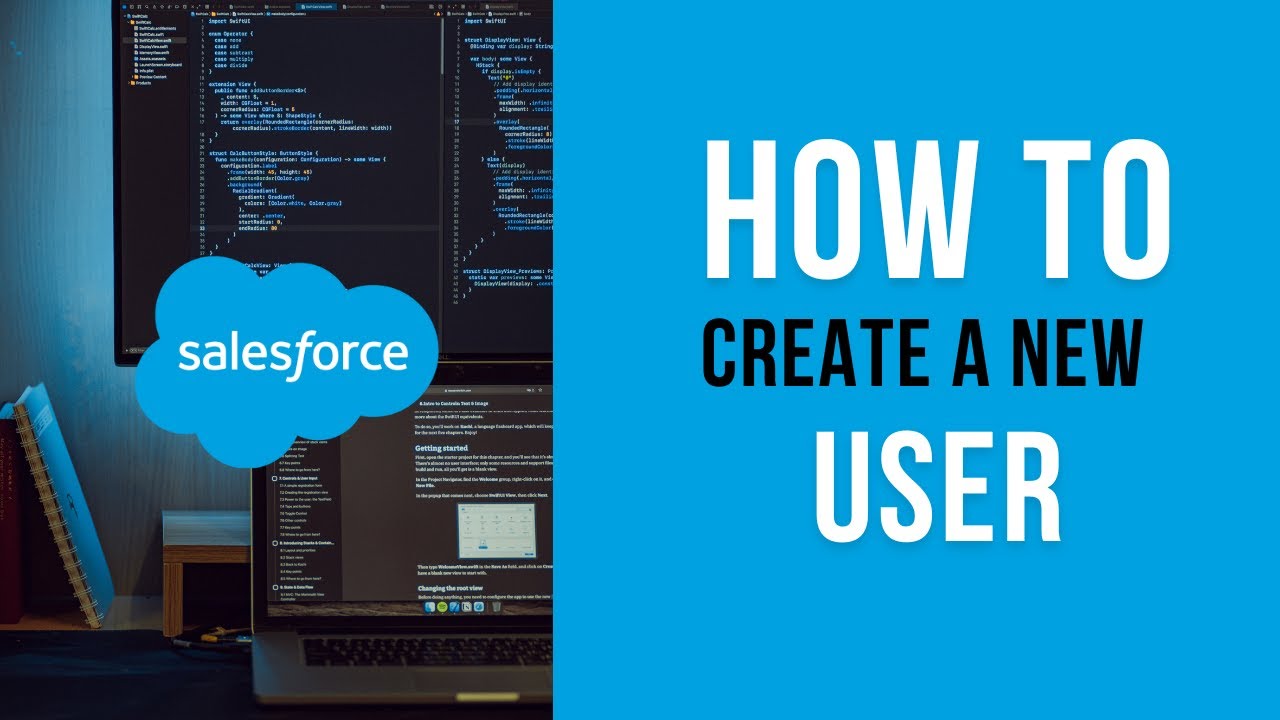 How to create a new user in Salesforce | Salesforce How To. - YouTube