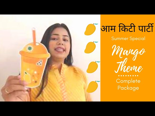 mango theme kitty party dress Mango kitty party | kitty party kaise kare