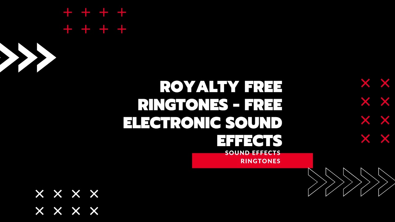 Free Sound Effects Ringtones 100 Royalty Free Content YouTube