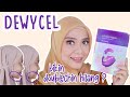 SHOPEE HAUL Lifting Facial Mask DEWYCEL dari Korea Menghilangkan Kerutan dan Double Chin
