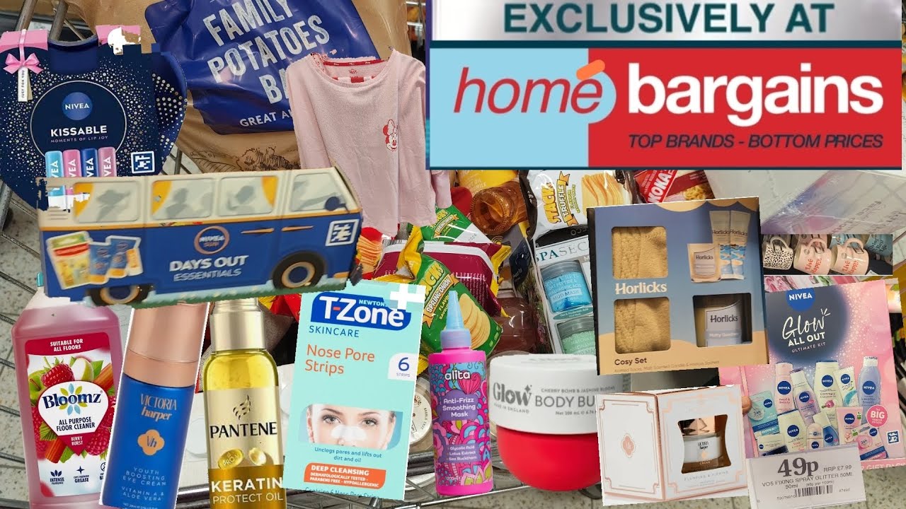 😲 HOME BARGAINS Haul – You Won’t Believe the Prices! #shoppinghaul #bargains #homebargains #uk