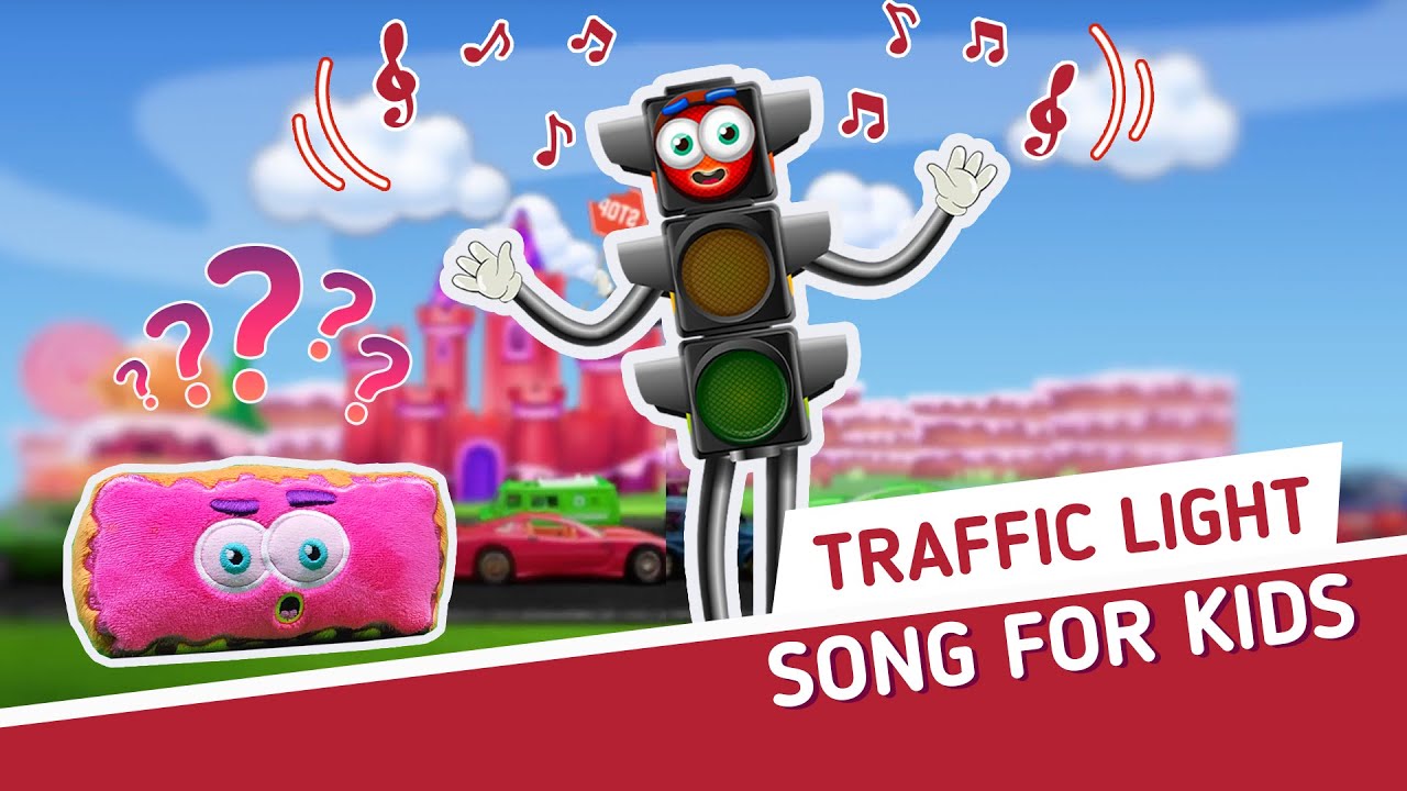 Jolly Battle Traffic Light Song | Road Safety Song For Children | Nursery Rhymes & Kids Songs