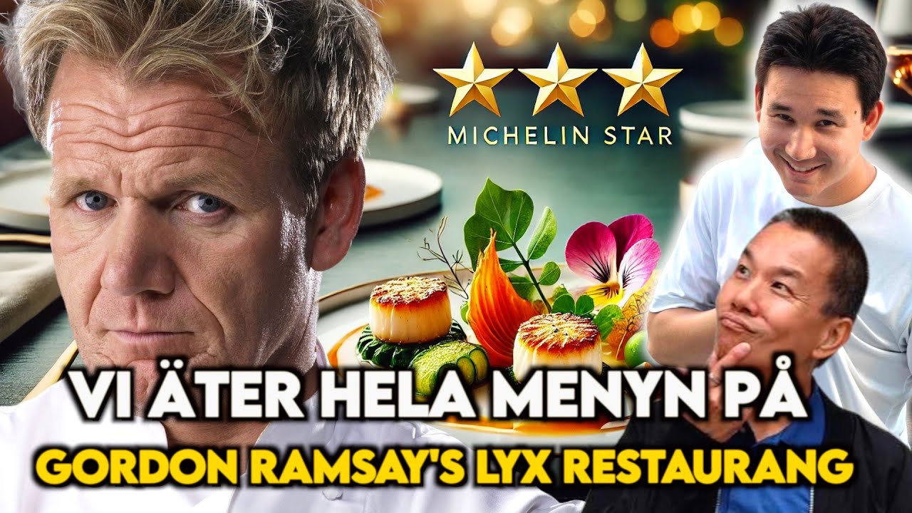 Är Gordon Ramsay's 3 Stjärniga Restaurang i London Värt Hypen? | Över 20 rätter!
