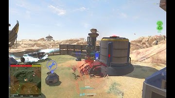 Planetside 2 Using my cloaked ANT to roadkill NC in their base