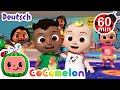 Das Sport-und-Trainingslied | CoComelon Deutsch | Cartoons und Kinderlieder