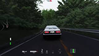 The gutter run of the day - Rx7 Vs. Ae86 (Akina Touge)