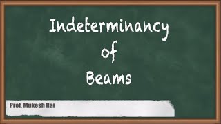 Indeterminancy of Beams - Introduction of Structures and Indeterminancy - GATE Structural Analysis screenshot 4