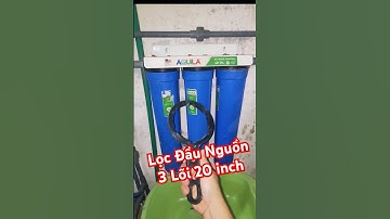 lọc nước đầu nguồn 3 cột 20 inch