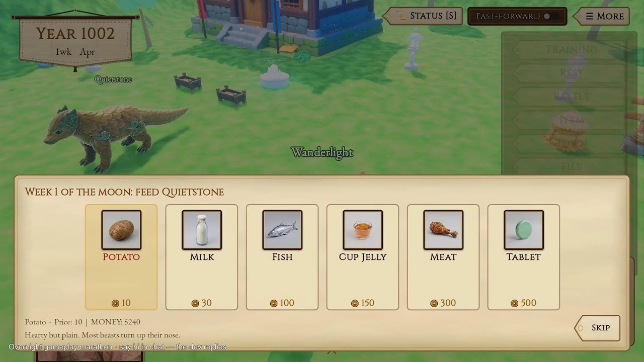 Linwu: Spirit Beast Ranch — overnight gameplay marathon (cozy monster ...