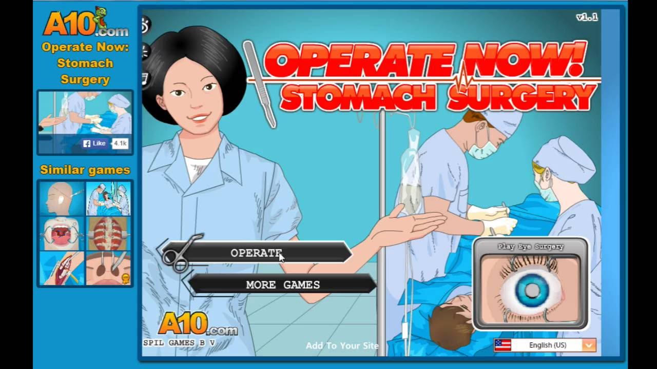 Играть операцию будешь. Игра operate Now.