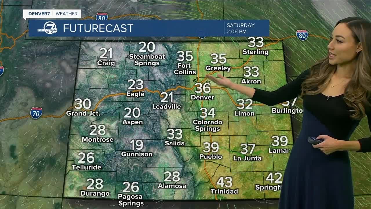 Sunny and not as cold Saturday - YouTube