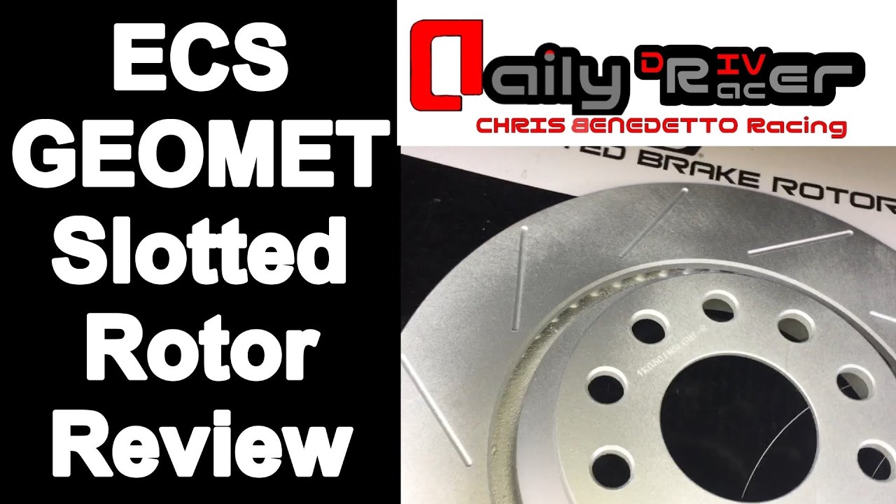 ECS GEOMET Slotted Rotor Review YouTube