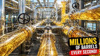 How the World’s Largest Oil Rig Actually Extracts Oil (Full Process)