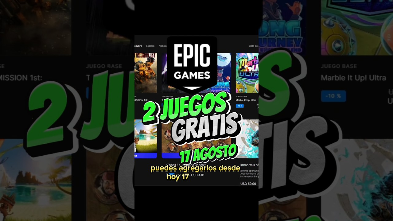 IMPERDIBLES en Epic Games 2 juegazos Gratis   #blackbook #dodopeak #epicgames #juetosgratis