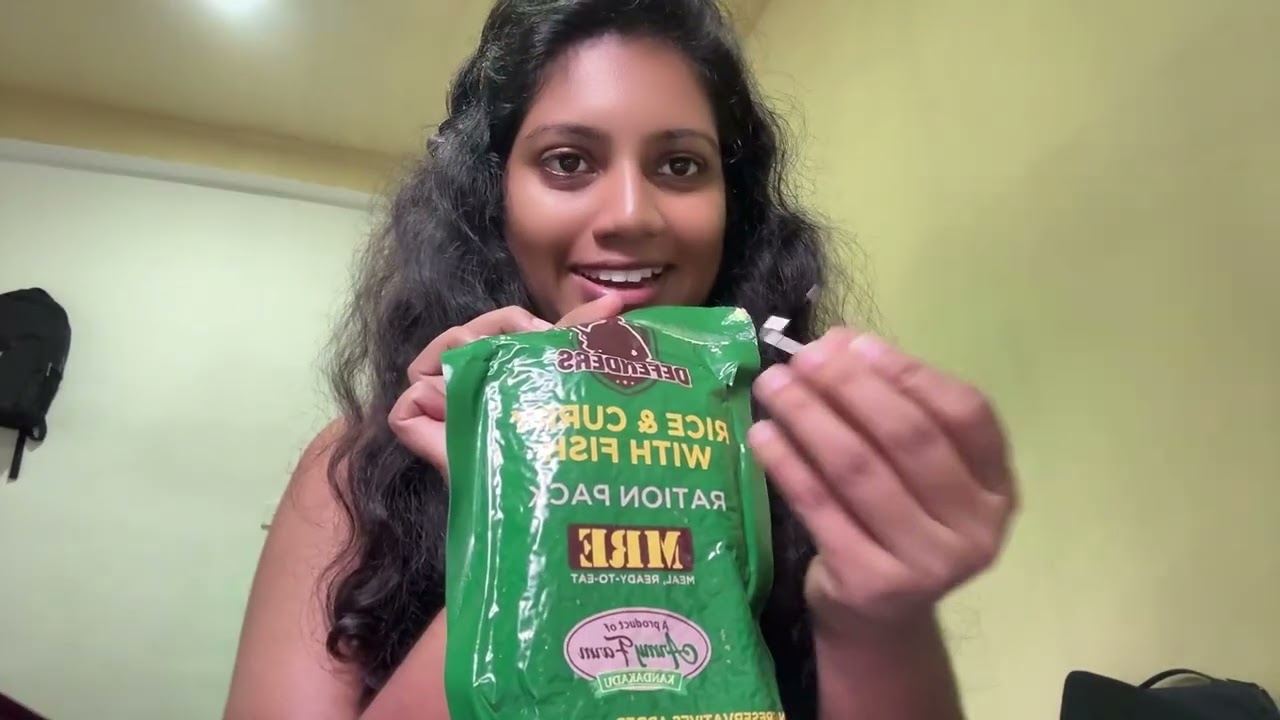 හමුදාවේ අය යුද්ධයේදී කන රහස් කෑම වට්ටෝරුවේ රස බලමුද ..😋🤤 #testing #militaryfood #srilanka #eating