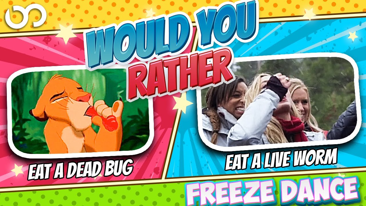 Would You Rather Freeze Dance 🚌 Back to School Ice Breaker 🚌 Just Dance ...