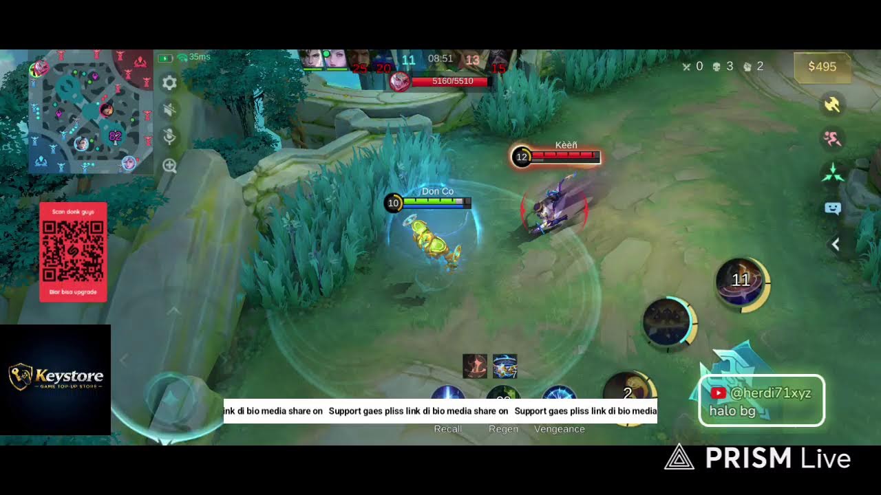 Siaran langsung Dongeng Gaming