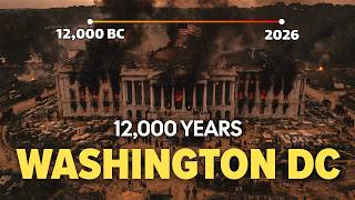 Evolution of WASHINGTON DC: Fixed-Camera Timelapse 12,000 Years in 12 Minutes