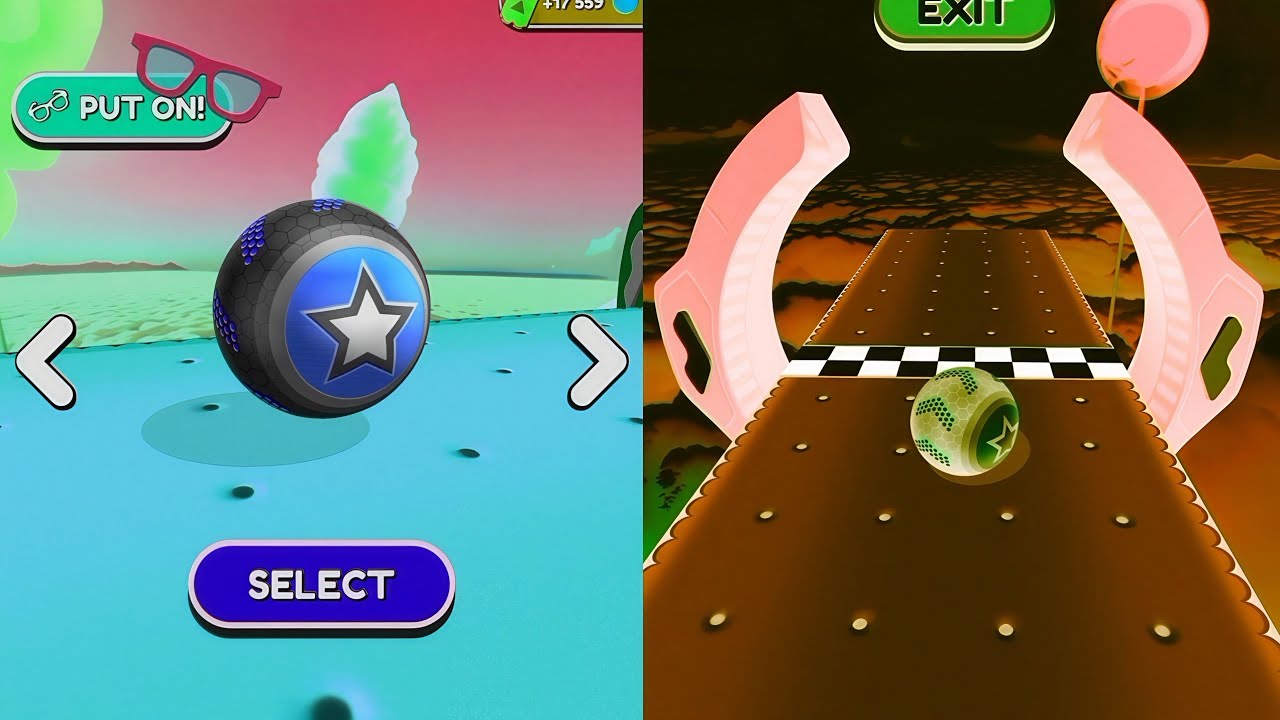 Going Balls Vs Reversed Video Gameplay Super SpeedRun #61