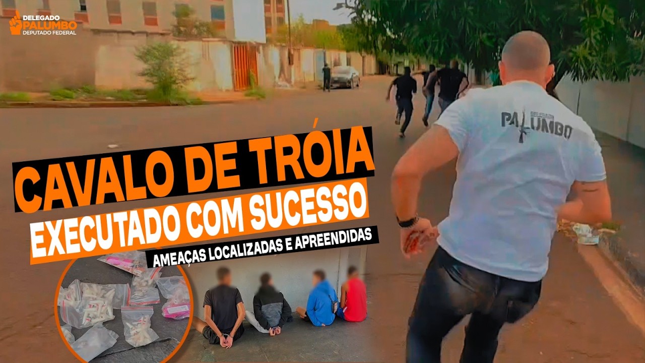 CAIU DO CAVALO! TR4F1CANTE SE DEU MAL EM OPERAÇÃO CAVALO DE TRÓ1A