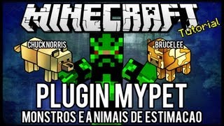 [Tutorial]MyPet - Monstros e Animais de Estimação Minecraft