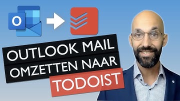 OUTLOOK mail omzetten naar TODOIST [instructie]