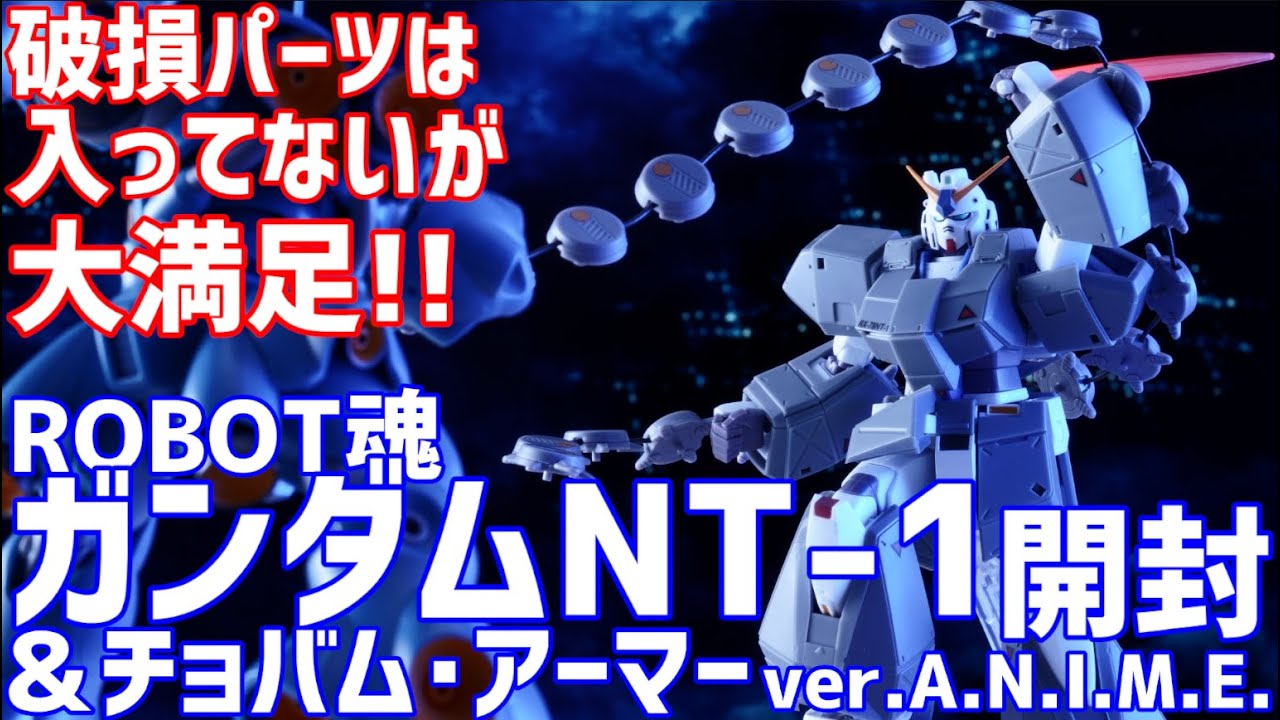 ROBOT魂 RX-78NT-1 ガンダムNT-1＆チョバム・アーマー ver. A.N.I.M.E.