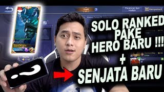 SOLO RANKED PAKE HP BARU + HERO BARU ! AUTO WIN ???