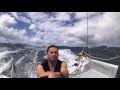Au cœur de la dépression avec Sébastien Josse sur Gitana - Transat NY Vendée