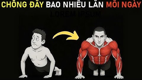 BÍ MẬT Về Số Lần Chống Đẩy Mỗi Ngày Mà Bạn Cần Biết