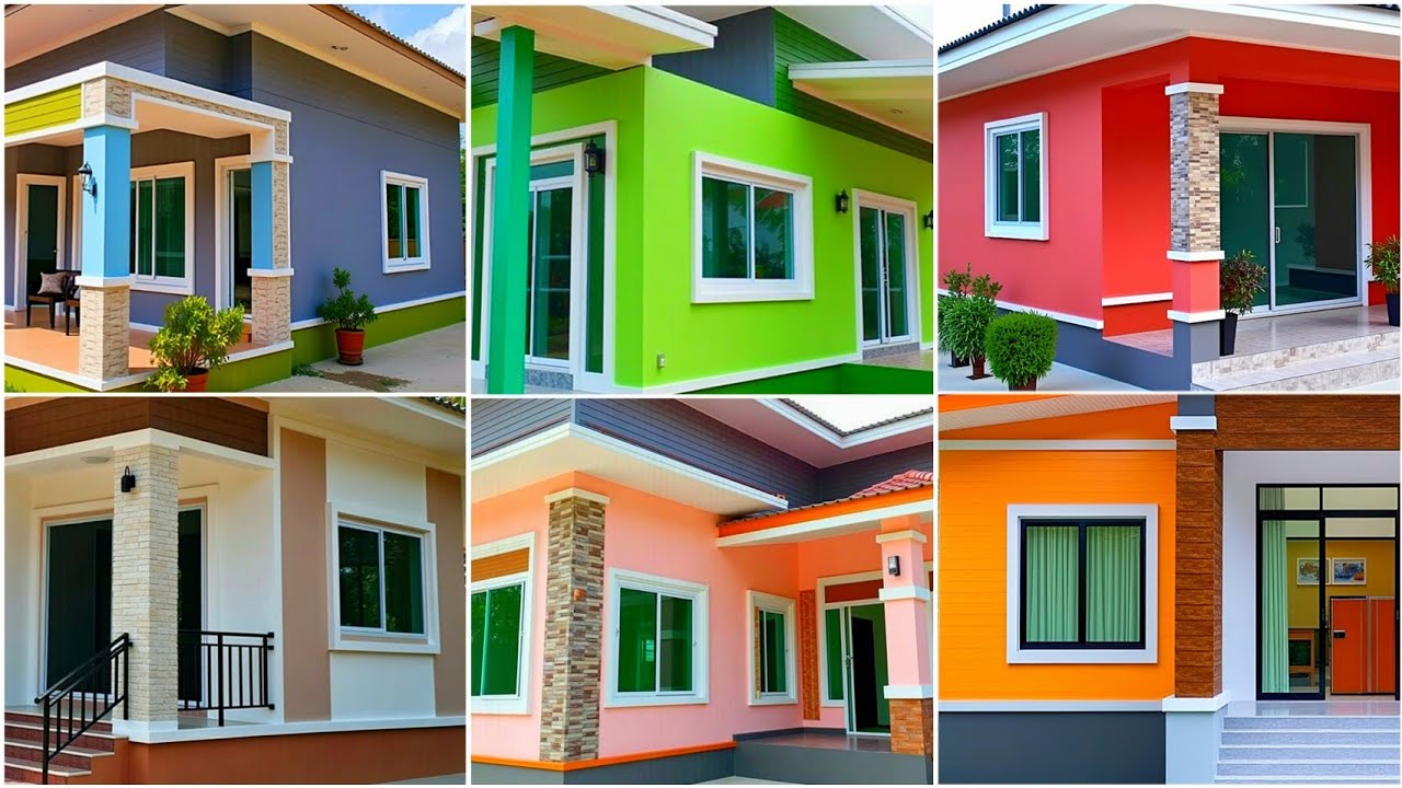 Latest 300 House Painting Colours Outside 2025 Best Exterior Wall Paint