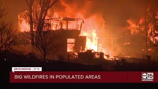 Hundreds of homes destroyed in Colorado as wildfire burns