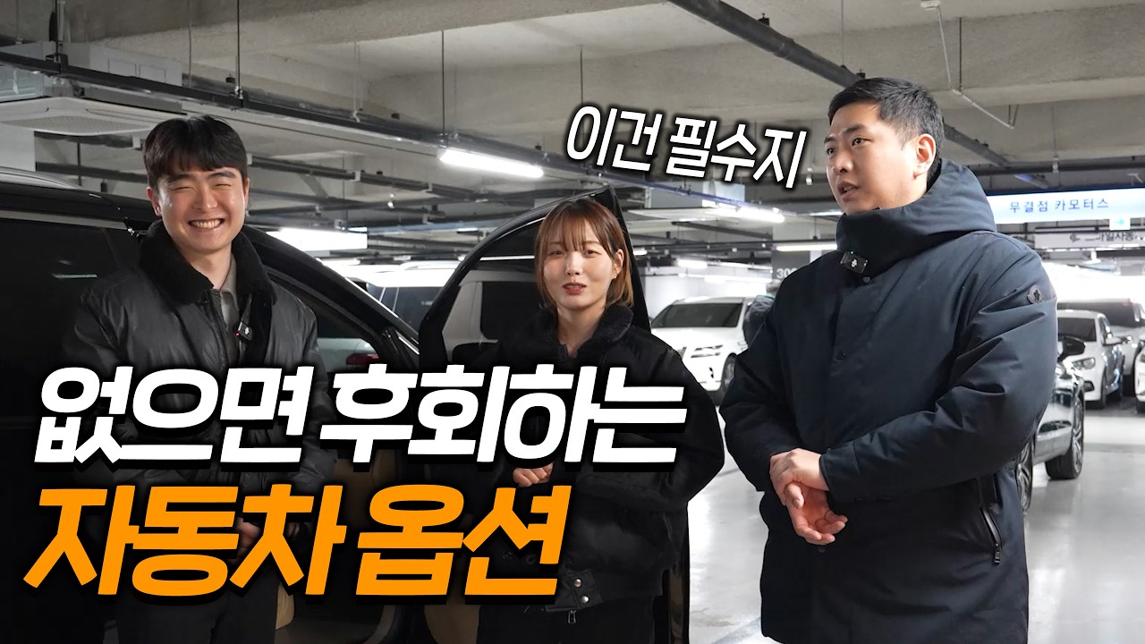 이 옵션 없는 중고차 절대 사지마세요!