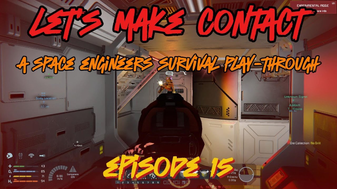Let's Make Contact - Space Engineers Survival Play-Through - EP15 - YouTube