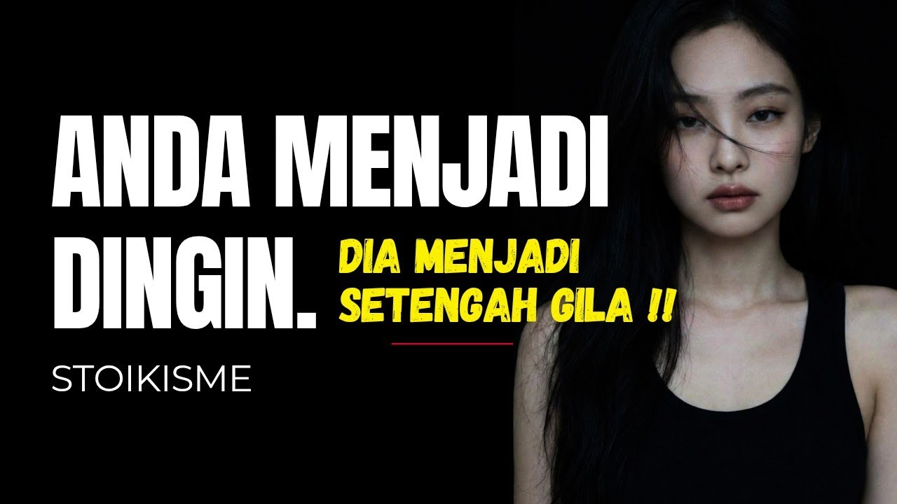 Inilah yang benar-benar membuatnya panik: bukan teriakan, melainkan keheningan Anda. ||  Stoikisme