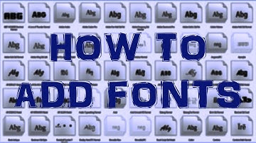 How to Add / Install Fonts in Windows 7 (Photoshop, Sony Vegas, Adobe Flash) [2025]