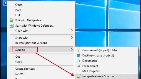 How to Edit "Send To" Menu? Customize or Add Items to "Send To" Menu in Windows 7/8/10