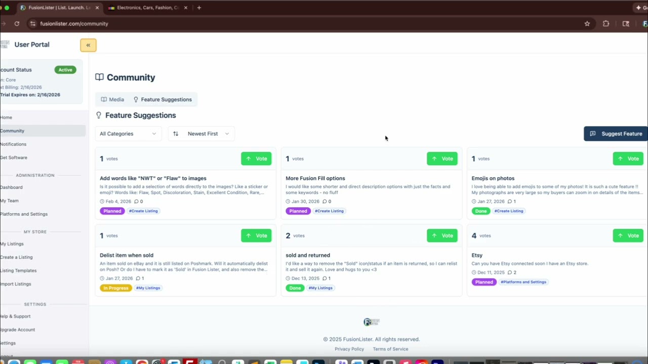 Fusion Lister: Your New Best Friend 