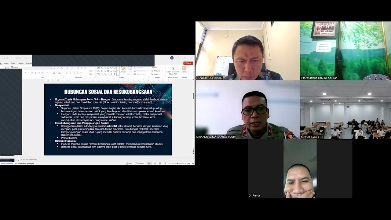 VIDEO PEMBELAJARAN Brigjen. Pol. Dr. Bakharuddin Muhammad Syah, S.H., S.IK., M.Si