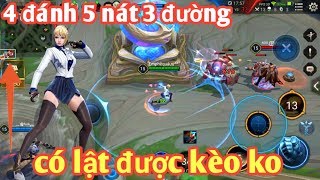 Liên Quân Mobile _ Trận Đấu 4 Đánh 5 Mãn Nhãn | Bị Đẩy Nát 3 Đường Nhưng Quyết Không Đầu Hàng