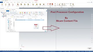 Mastercam Post Configuration - (By Mcam Content file)