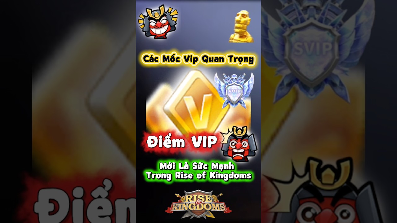 Sai lầm lớn nhất của người chơi mới ROK: Bỏ qua thanh điểm VIP. #bloomingkingdoms #riseofkingdoms