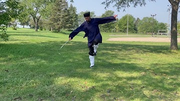 ChenTàijí Jin form with Daoshi robe