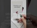 MESSAGE FROM YOUR PERSON NO CONTACT