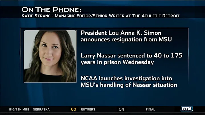 Katie Strang on Lou Anna K. Simon Resignation