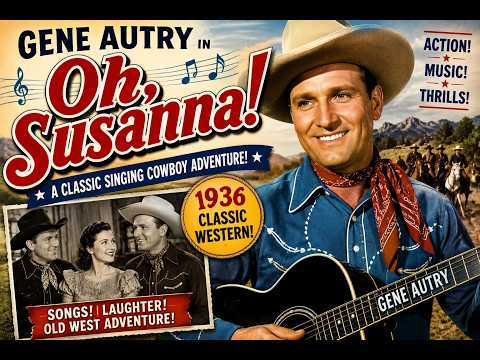Oh, Susanna! (1936) | Gene Autry Western Classic | Singing Cowboy Full Movie